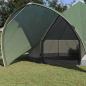 Preview: ARDEBO.de - Teepee Zelt für 7 Personen Grün und Grau 600 x 600 x 347 cm