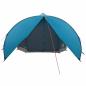 Preview: ARDEBO.de - Teepee Zelt mit Dach Blau und Grau 600 x 600 x 347 cm