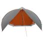 Preview: Teepee Zelt mit Dach Grau und Orange 600 x 600 x 347 cm