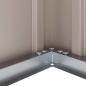 Preview: Gartenlagerbox Schwarz 101 x 56,5 x 50 cm Stahl