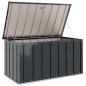 Preview: Gartenlagerbox Schwarz 101 x 56,5 x 50 cm Stahl