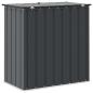 Preview: Gartenlagerbox Schwarz 101,5 x 57 x 100,5 cm Stahl