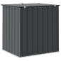 Preview: Gartenlagerbox Schwarz 101,5 x 82 x 100 cm Stahl