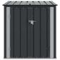 Preview: Gartenlagerbox Schwarz 101,5 x 107 x 100 cm Stahl