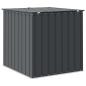 Preview: Gartenlagerbox Schwarz 101,5 x 107 x 100 cm Stahl