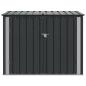 Preview: Gartenlagerbox Schwarz 151,5 x 82 x 110,5 cm Stahl
