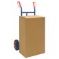 Preview: Handwagen Blau und Rot 57 x 46 x 113 cm Stahl