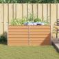 Preview: Hochbeet Hellbraun 160 x 80 x 77 cm Verzinkter Stahl