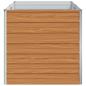 Preview: Hochbeet Hellbraun 160 x 80 x 77 cm Verzinkter Stahl