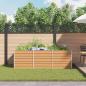 Preview: Hochbeet Hellbraun 240 x 80 x 77 cm Verzinkter Stahl