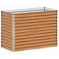 Preview: Hochbeet Hellbraun 98 x 50 x 68 cm Verzinkter Stahl