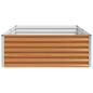 Preview: Hochbeet Hellbraun 195 x 100 x 36 cm Verzinkter Stahl