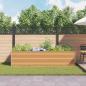 Preview: Hochbeet Hellbraun 290 x 100 x 68 cm Verzinkter Stahl