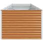 Preview: Hochbeet Hellbraun 485 x 100 x 68 cm Verzinkter Stahl