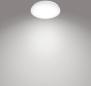 Preview: Philips Moiré Deckenleuchte, 6W, 220-240V, 640lm, 4000K, d=220mm, weiß (915005777761)