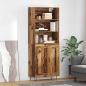 Preview: ARDEBO.de - Highboard Altholz 69,5 x 34 x 180 cm Holzwerkstoff