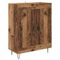 Preview: Highboard Altholz 69,5 x 34 x 180 cm Holzwerkstoff