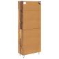 Preview: Highboard Altholz 69,5 x 34 x 180 cm Holzwerkstoff