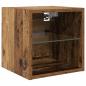 Preview: TV-Wandgeräte 8 pcs Altholz Holzwerkstoff