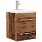 Preview: Waschbeckenschrank mit Schubladen Altholz 41 x 38,5 x 48 cm