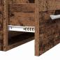 Preview: Waschbeckenschrank mit Schubladen Altholz 41 x 38,5 x 48 cm