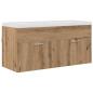 Preview: Badezimmerschrank Wandmontiert Artisan-Eiche 100 x 38,5 x 46 cm