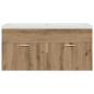 Preview: Badezimmerschrank Wandmontiert Artisan-Eiche 100 x 38,5 x 46 cm