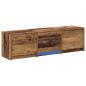 Preview: Fernsehschrank mit LED Altholz 140 x 34 x 40 cm Holzwerkstoff
