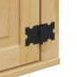 Preview: Schrank mit Regal Honig 60 x 32 x 40 cm Massives Kiefernholz