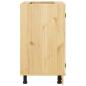 Preview: Schrank mit Regal Honig 60 x 46 x 81,5 cm Massives Kiefernholz