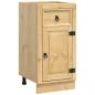 Preview: Schrank mit Regal Honig 40 x 46 x 81.5 cm Massives Kiefernholz