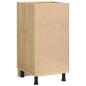 Preview: Schrank mit Regal Honig 40 x 46 x 81.5 cm Massives Kiefernholz