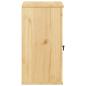 Preview: Schrank mit Regal Honig 60 x 32 x 40 cm Massives Kiefernholz