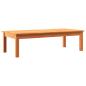 Preview: Couchtisch Max Braun 110 x 50 x 30 cm Massives Kiefernholz