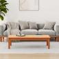 Preview: Couchtisch Max Braun 110 x 50 x 30 cm Massives Kiefernholz