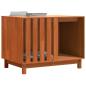 Preview: Hundehütte Wachsbraun 100 x 70 x 70 cm Massives Kiefernholz