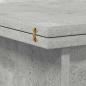 Preview: Couchtisch Beton Grau 55 x 54,5 x 45 cm Holzwerkstoff