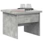 Preview: Couchtisch Beton Grau 55 x 54,5 x 45 cm Holzwerkstoff