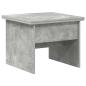Preview: Couchtisch Beton Grau 55 x 54,5 x 45 cm Holzwerkstoff
