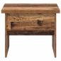 Preview: Couchtisch Altholz 55 x 54,5 x 45 cm Holzwerkstoff