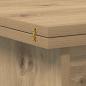 Preview: Couchtisch Artisan-Eiche 55 x 54,5 x 45 cm Holzwerkstoff