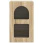 Preview: Nachttisch Sonoma-Eiche 29,5 x 35 x 50 cm Holzwerkstoff
