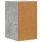 Preview: Nachttisch 2 pcs Beton Grau 29,5 x 35 x 50 cm Holzwerkstoff