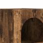 Preview: Nachttisch Geräucherte Eiche 29,5 x 35 x 50 cm Holzwerkstoff