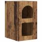 Preview: Nachttisch Altholz 29,5 x 35 x 50 cm Holzwerkstoff
