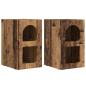Preview: Nachttisch 2 pcs Altholz 29,5 x 35 x 50 cm Holzwerkstoff