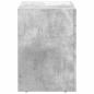 Preview: Nachttisch Beton Grau 40 x 35 x 50 cm Holzwerkstoff