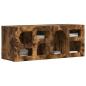 Preview: TV-Schränk Geräucherte Eiche 100 x 35 x 40 cm Holzwerkstoff