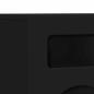 Preview: TV-Schränk Schwarz 80 x 35 x 40 cm Holzwerkstoff