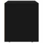 Preview: TV-Schränk Schwarz 60 x 35 x 40 cm Holzwerkstoff